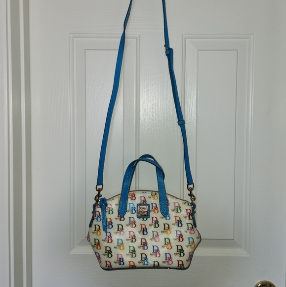 Dooney & Bourke “RUBY” 1975 Logo handbag purse - Picture 3 of 12